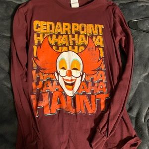 cedar point halloweekends long sleeve